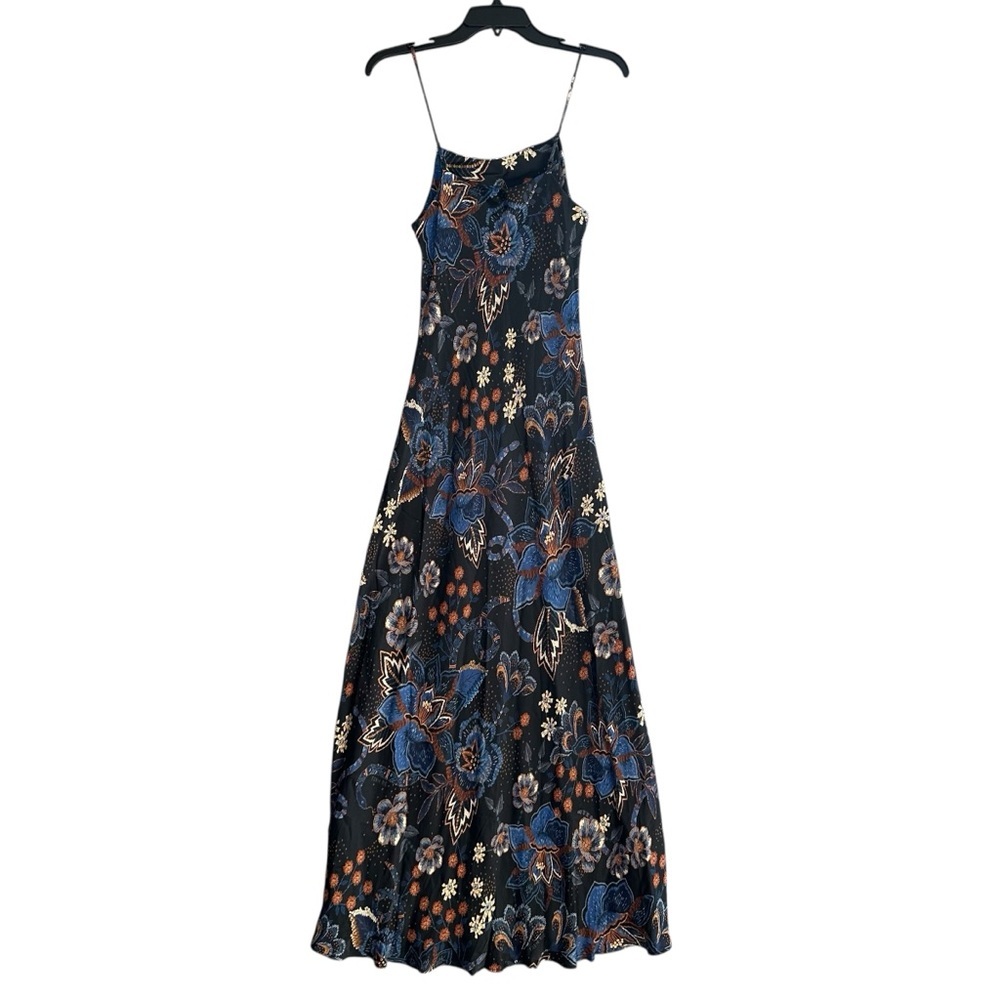 FARM Rio Snakes Bouquet Maxi Slip Dress. Sz: M - Picture 7 of 12
